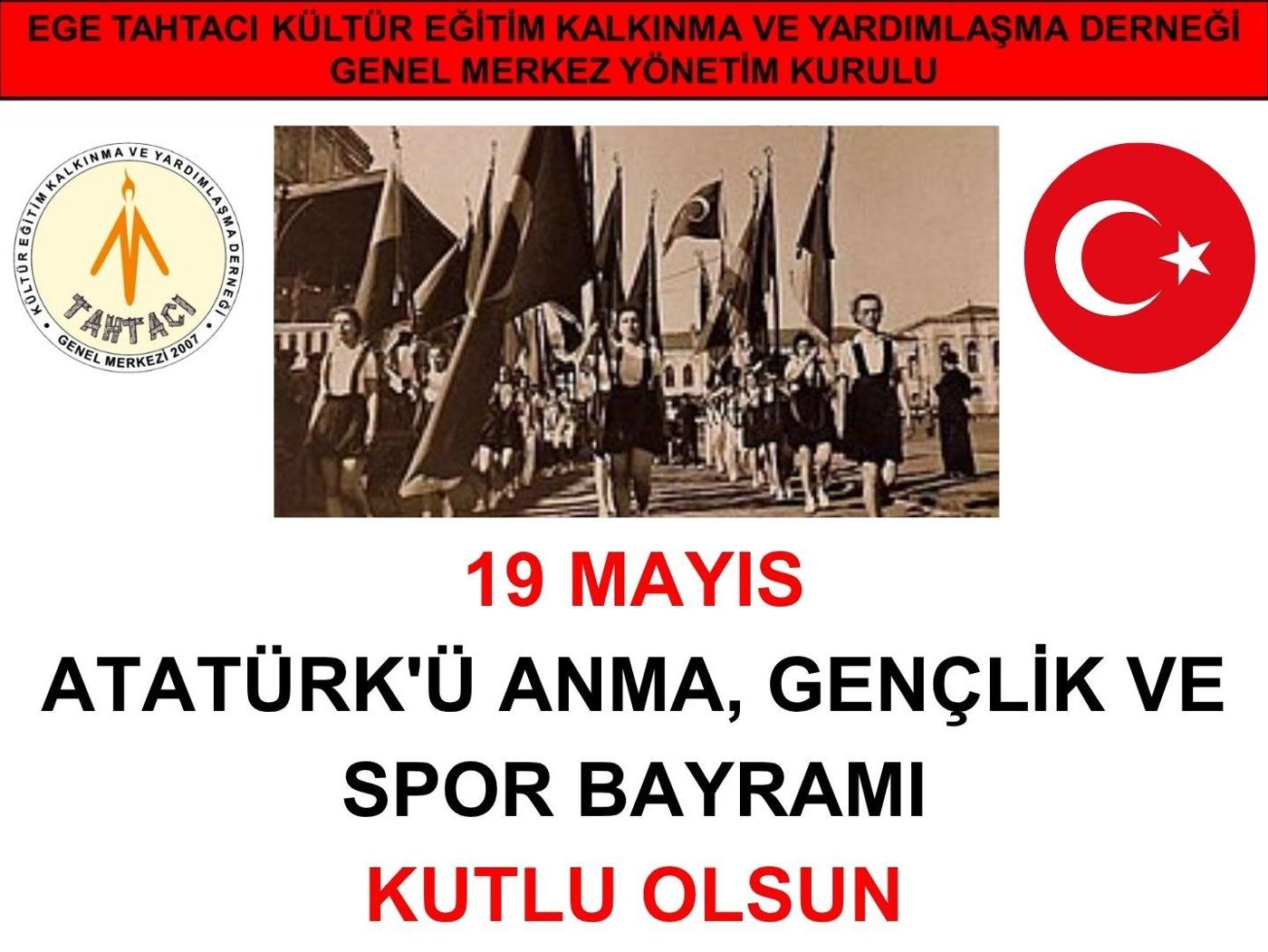19 MAYIS ATATÜRK’Ü ANMA, GENÇLİK VE SPOR BAYRAMI, BAZI ŞUBELERİMİZDE ETKİNLİKLER YAPILARAK KUTLANDI - Fotoğraf 1