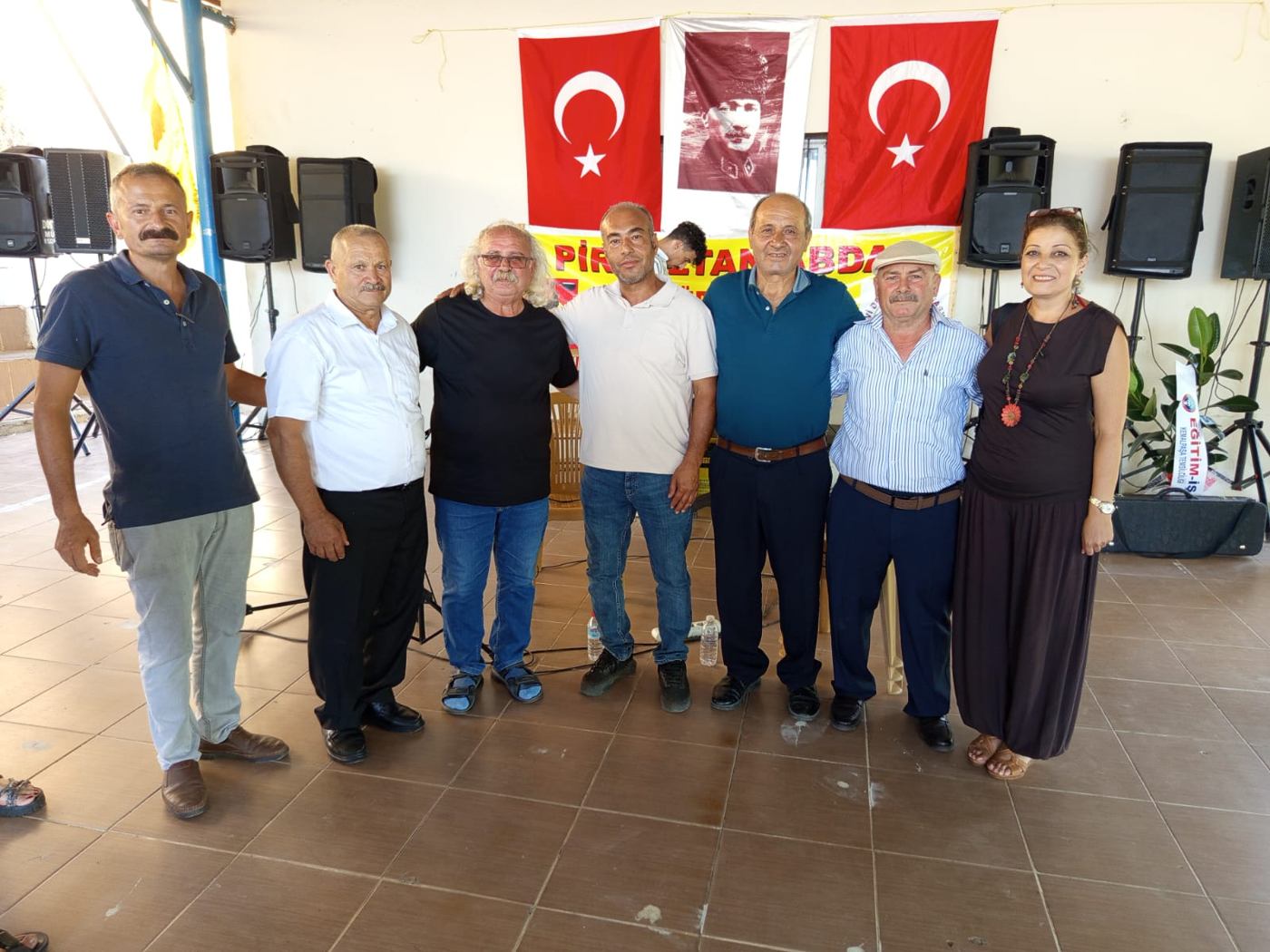 28 HAZİRAN PAZAR GÜNÜ, GENEL SAYMANIMIZ HALİL SULU VE İZMİR İLİ KEMALPAŞA ÇINARKÖY ŞUBEMİZ, PİR SULTAN ABDAL DERNEĞİNİN KEMALPAŞA AŞAĞIKIZILCA KÖYÜNDE DÜZENLEMİŞ OLDUĞU ETKİNL - Fotoğraf 1